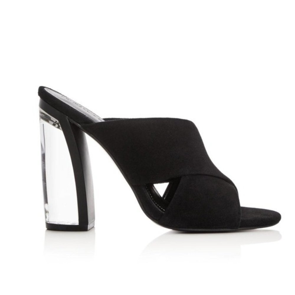 Kendall & Kylie womens Mule High Heels Club Mcbling Formal Festival going out